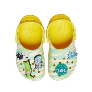 Ron English Party Animals Zebra Yellow Crocs